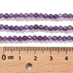 Natürlichen Amethyst Perlen Stränge&nbsp;X-G-K373-B03-03