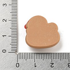 Deko-Cabochons aus undurchsichtigem Harz mit Weihnachtsmotiv&nbsp;CRES-B022-06J