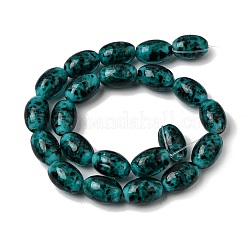 Perles vernissées de sable d'or manuelles &nbsp;LA-CBAC6A6-01B