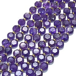 Natürlichen Amethyst Perlen Stränge&nbsp;G-C116-A102-01
