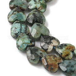 Natürliche afrikanische türkis (jasper) perlen stränge&nbsp;G-D316-B09