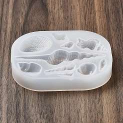 Meerestier-Ornament-Silikonformen zum Selbermachen&nbsp;X-DIY-P078-03C