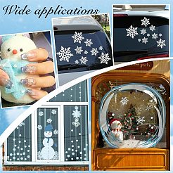 12 Stück 6 Stile selbstklebende Weihnachtsaufkleber mit Haustiermotiv&nbsp;DIY-PH0023-47