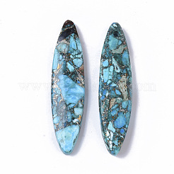 Synthetischer regalit / imperialer jaspis / meersediment-jaspis anhänger&nbsp;G-S366-008C