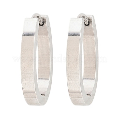 Creolen aus Edelstahl 201&nbsp;EJEW-T056-03P-02
