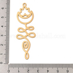 201 grands pendentifs en acier inoxydable&nbsp;STAS-Z109-07G