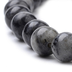 Brins de perles de larvikite naturelles&nbsp;G-S259-06-8mm