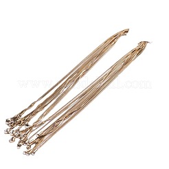 1.5 mm quadratische Schlangenkettenhalsketten aus 304 Edelstahl&nbsp;TW4888-3