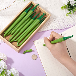 10 x Gelstift aus Kunststoff in Pfefferform&nbsp;AJEW-TA0002-42A