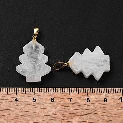 Pendentifs de cristal de quartz naturel&nbsp;G-A203-01K