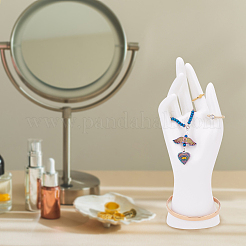 Schaufensterpuppenhalter aus Kunststoff für Handschmuck&nbsp;RDIS-WH0009-014