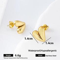 Pendientes de acero inoxidable 304 para mujer&nbsp;CL6593