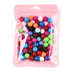 Sacchetti richiudibili in plastica color macaron con motivo yin-yang&nbsp;OPP-N001-01C-05