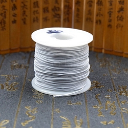 Эластичный шнур круглого, для пошива одежды, серый, 12 мм, около 109.36 ярда (100 м) / рулон
