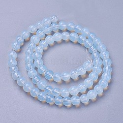 Opalite perle tonde fili, 6mm, Foro: 1 mm, circa 69pcs/filo, 16.1 pollice