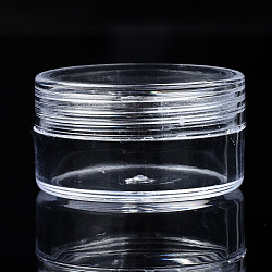 Контейнер для хранения шариков из полистирола, для бижутерии бусины мелкие аксессуары, прозрачные, 4x2.2 см, Внутренний диаметр: 3.3 cm