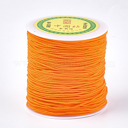 Nylonfaden Nylonschnur, orange, 1.5 mm, ca. 120.29 Yard (110m)/Rolle