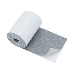 Flat Linen Sofa Repairing Self-Adhesive Tape, Gray, 102x1mm, 4m/roll