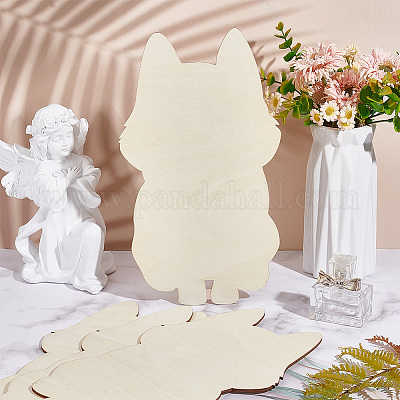 Morceaux de bois non finis&nbsp;DIY-WH0002-61H-1