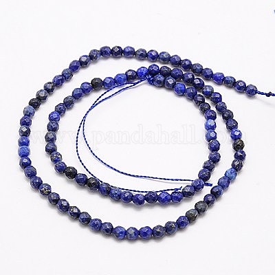 Natürlicher Lapislazuli Perlenstränge&nbsp;G-G545-18-1