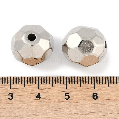 Ccb Kunststoff-Perlen&nbsp;ALUM-U001-01B-07-1
