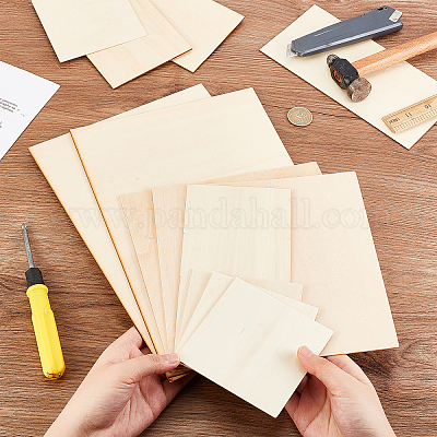 High Quality Thin Wood Sheets Durable Baswood Sheet Craft Board