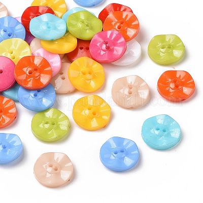 Yellow Bulk Buttons for Sewing & Button Crafts