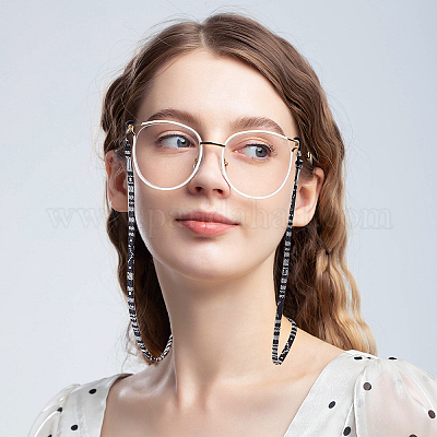 Silicone Eyeglass Strap Holder String - Adjustable Eye Glasses Holders  Around Head