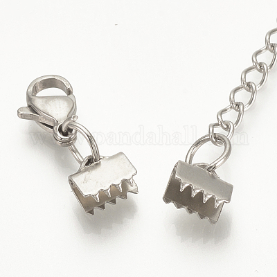 Rallonge de collier avec mousquetons, acier inoxydable or – COEUR DE LION (fr