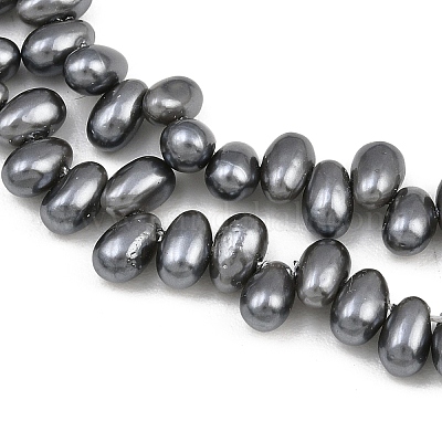 Galvanisierte Muschelperlenstränge&nbsp;BSHE-B009-A01-5x8mm-02-1