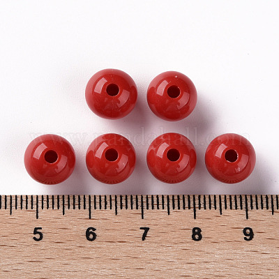 Perline acrilico opaco&nbsp;MACR-S370-C10mm-A14-1