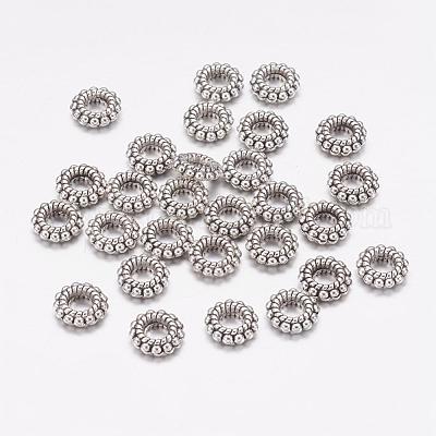 Tibetischer stil legierung perlen&nbsp;X-TIBEB-A12-3597-AS-LF-1