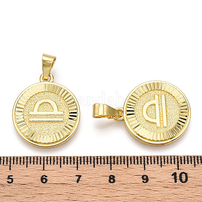 Pendentifs en laiton&nbsp;KK-T070-01G-03-1