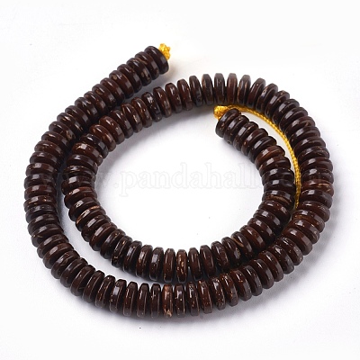 Kokosperlen Stränge&nbsp;COCO-O009-01-8x3mm-1
