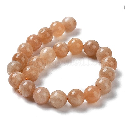 Natürliche sunstone Perlen Stränge&nbsp;G-N327-01A-03-1