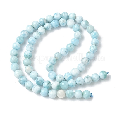 Larimar Naturperlen Stränge&nbsp;G-B141-01-6mm-1