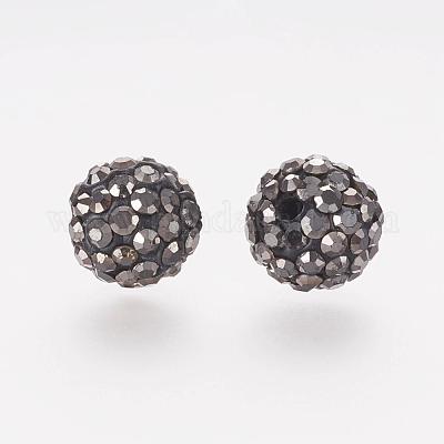 Polymer Ton Strass Perlen&nbsp;RB-K050-8mm-C03-1