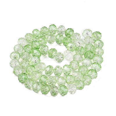 Chapelets de perles en verre transparente  &nbsp;GLAA-T023-8mm-A02-1