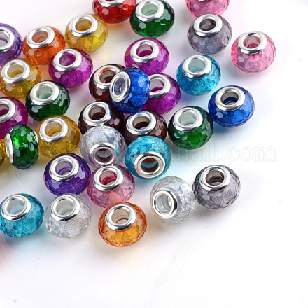 Perles européennes en acrylique OPDL-S085-M5-1