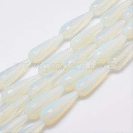 Chapelets de perles d'opalite G-E345-07-1