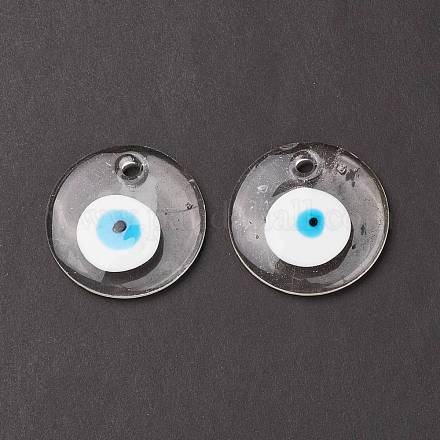 Colgantes artesanales de mal de ojo LAMP-E106-02B-02-1