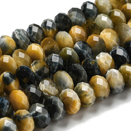 Natürlichen Tigerauge Perlen Stränge G-K351-B02-03-1