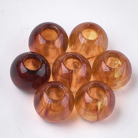 Perles européennes en acrylique OACR-S029-51H-1