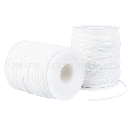 Pandahall 2 rollos 100m cordón de plástico 2.3mm cordón para joyería artesanía fabricación de pulseras OCOR-PH0003-68C-1