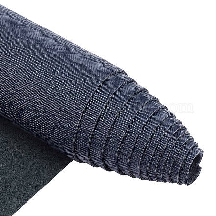 模造革生地  衣類用アクセサリー  ブラック  135x30x0.12cm DIY-WH0221-23A-1
