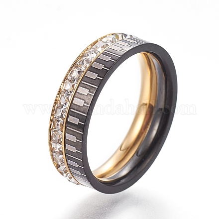 304 anelli in acciaio inox RJEW-E158-25GB-1