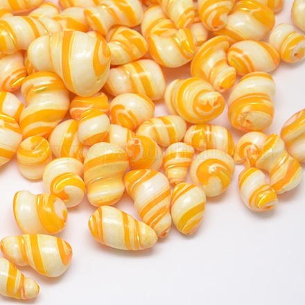 Dyed Natural Spiral Shell Beads SHEL-A003-C04-1