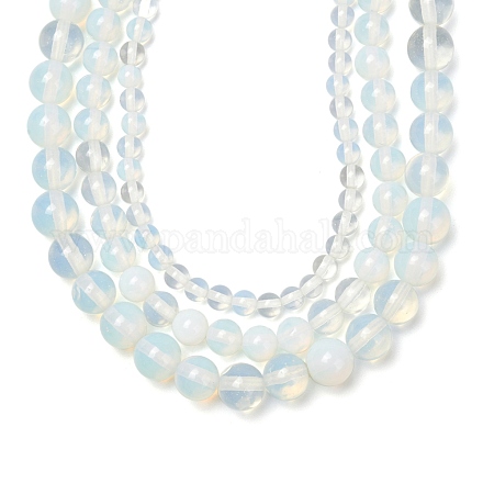 3 Strang 3 Größen Opalite Perlenstränge G-FS0001-05-1