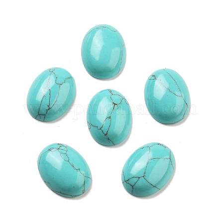 Synthetik Türkiscabochons&nbsp;G-G145-01B-50-1