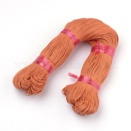 Cordón de algodón encerado YC-S007-1mm-158-1